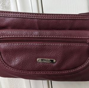 MultiSac small crossbody bag in burgundy